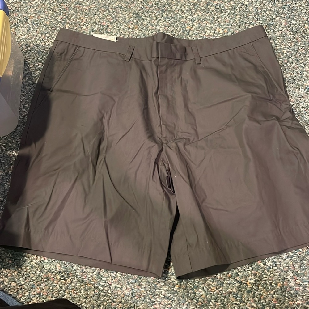 JF J Ferrar Flat Front gray Shorts Men’s 38 NWT